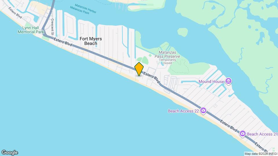 2650 Estero Blvd Map and Location Details