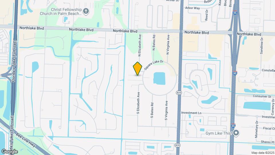 4893 S Kay St Map and Location Details