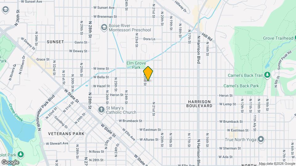 1606 N 22nd St Map and Location Details