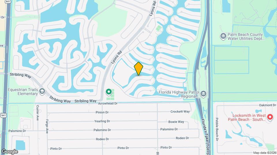 3103 Verdmont Ln Map and Location Details