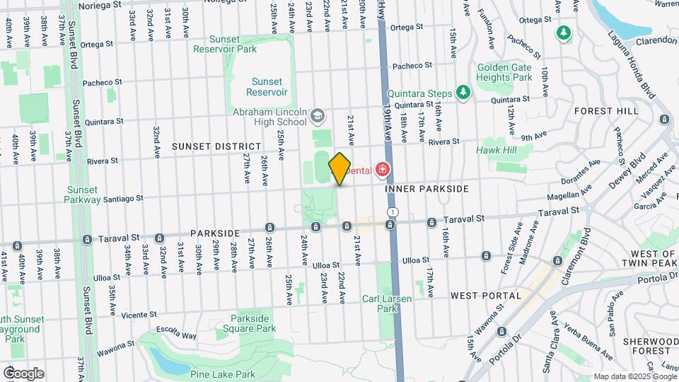 2300 22nd Ave Map and Location Details