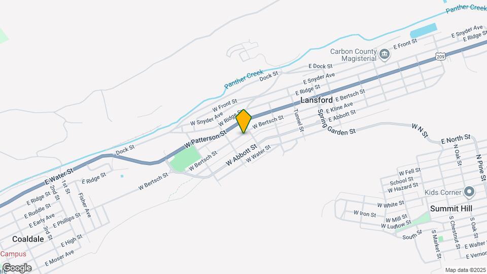 214 W Bertsch St Map and Location Details