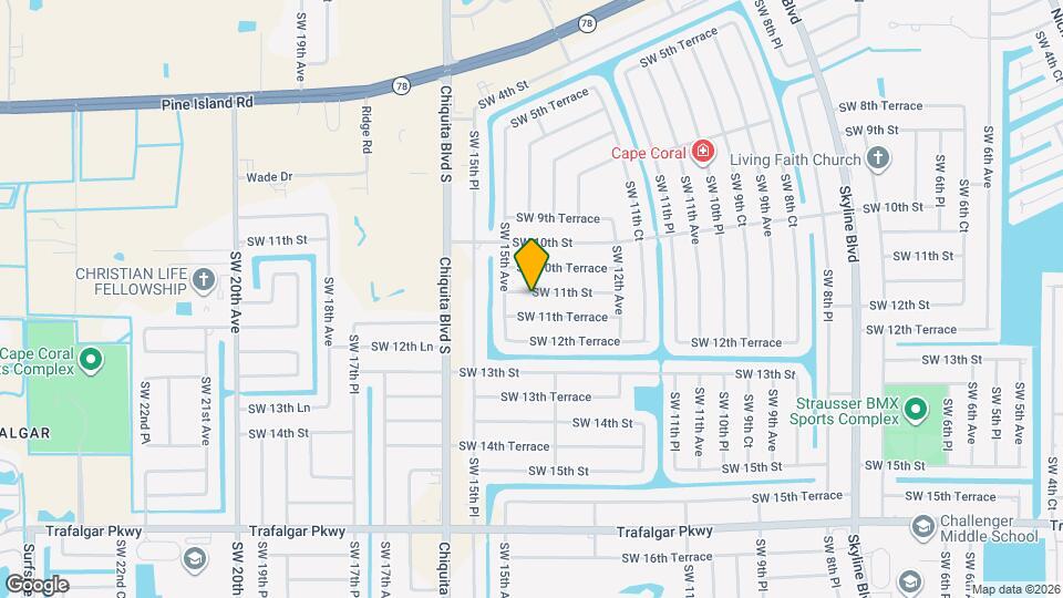 1414 SW 11th St Map and Location Details