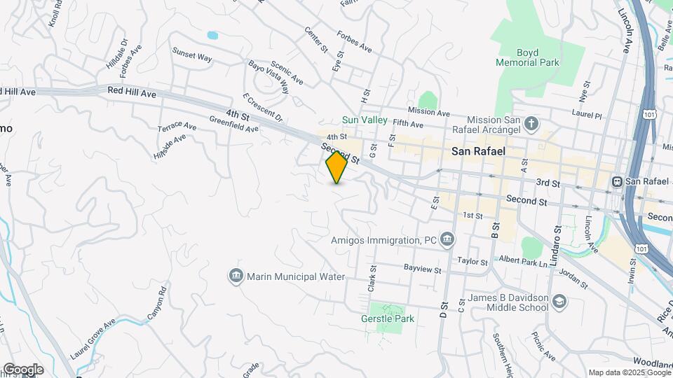 183 Reservoir Rd Map and Location Details