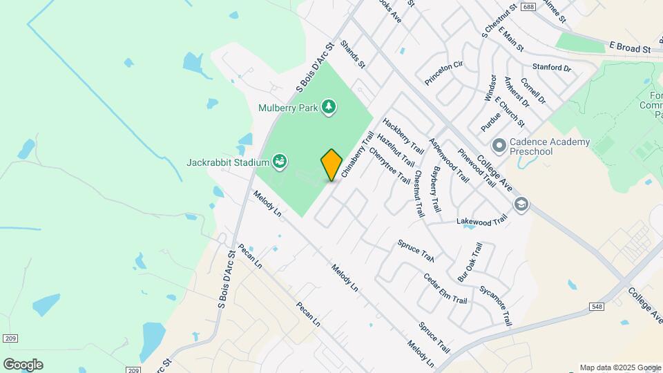 310 Chinaberry Trail Map and Location Details