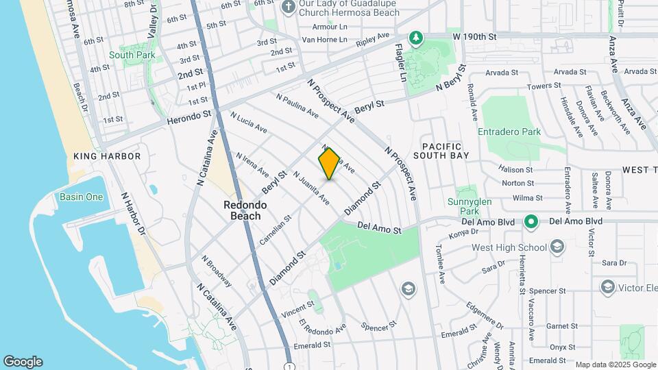 908 Carnelian St Map and Location Details