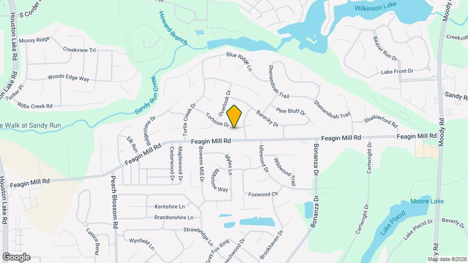 212 Tortoise Dr Map and Location Details