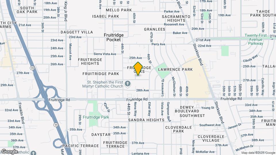 5211 45th St Map and Location Details