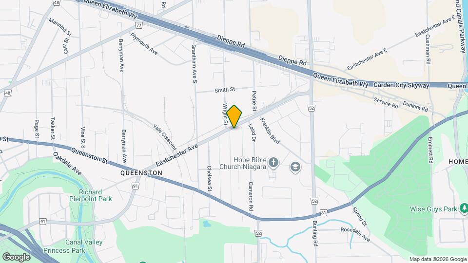 90 Lorne St Map and Location Details