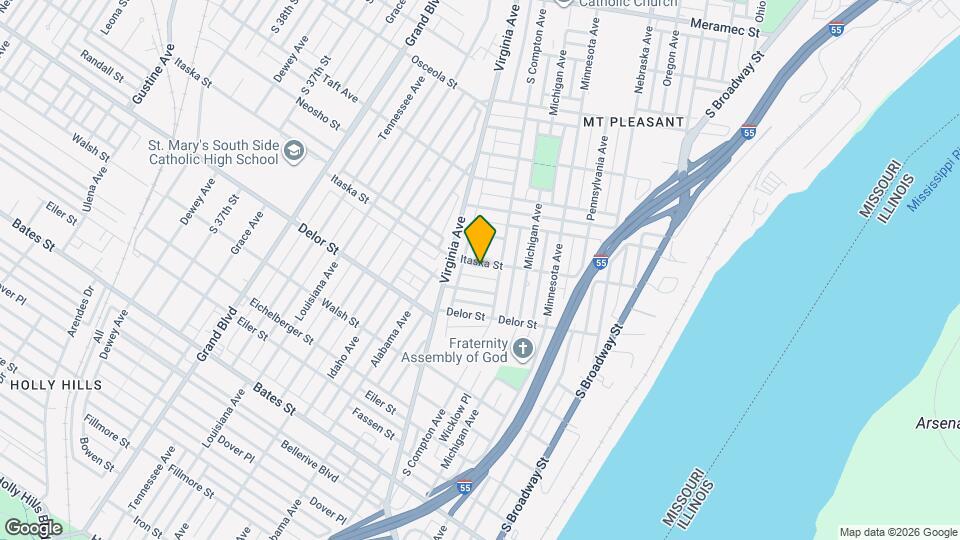 3220 Itaska St Map and Location Details