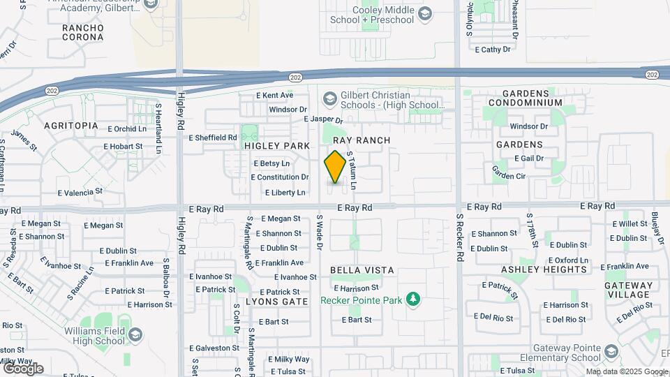 3649 E Constitution Dr Map and Location Details