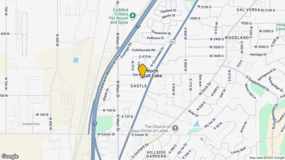 327 N Tidwell Dr. Mapa y Detalles de la Ubicación
