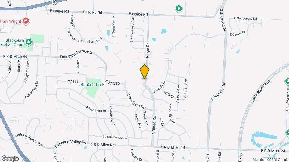 2720 Ringo Rd Mapa y Detalles de la Ubicación
