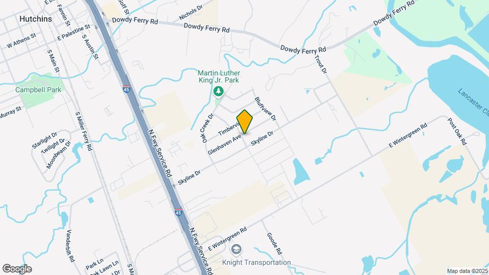 1100 Glenhaven Dr Map and Location Details