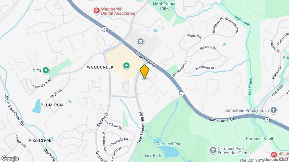 Saddle Ridge Crossing Townhome Map and Location Details