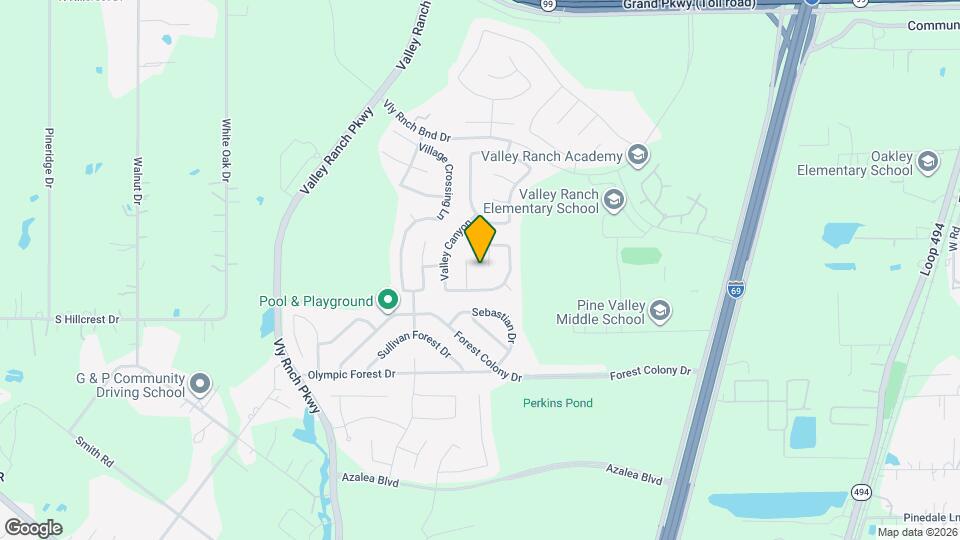 22522 Fosters Park Ct Map and Location Details