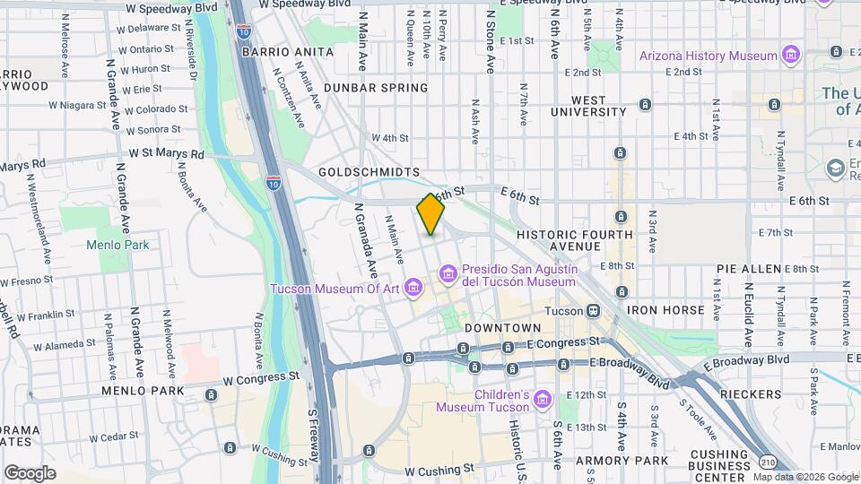 333 N Court Ave Map and Location Details