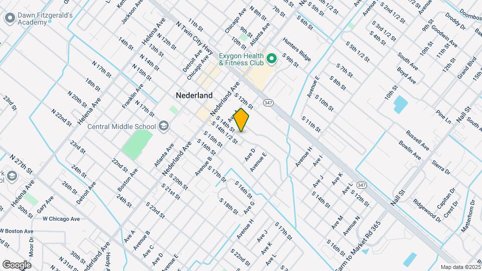 315 S 14th St, Unit 315 Map and Location Details
