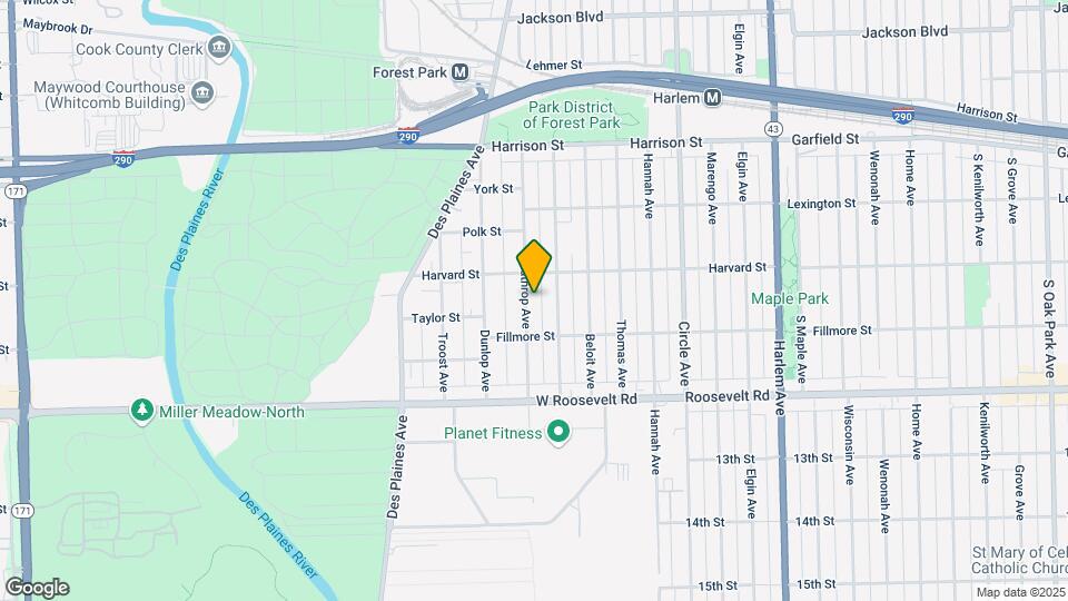 1018 Lathrop Ave, Unit 1 Map and Location Details