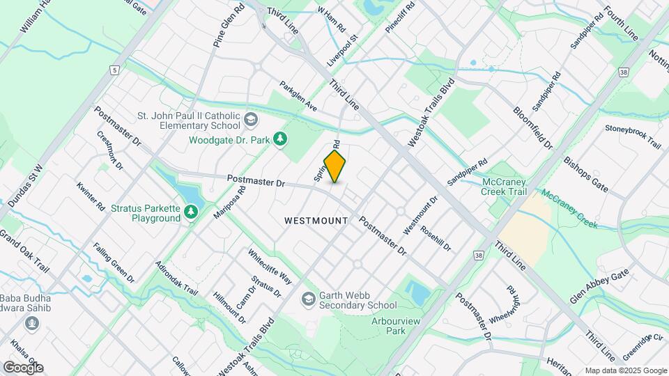 2106 Glenhampton Rd Map and Location Details