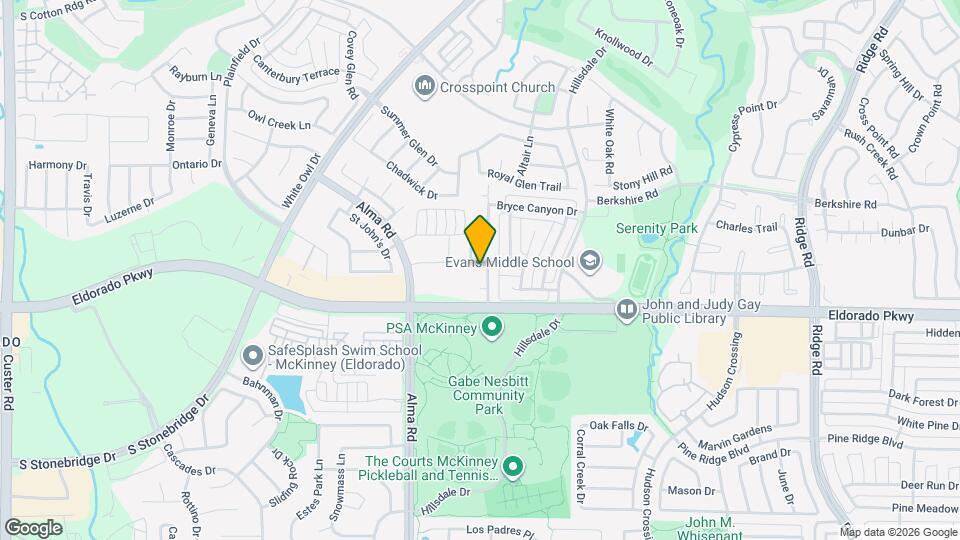 7305 Oak Leaf Dr Map and Location Details