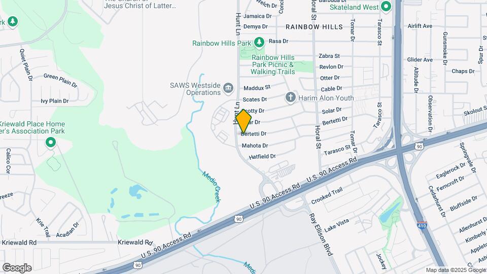 554 Bertetti Dr Map and Location Details