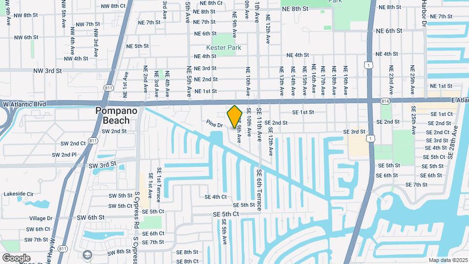 241 SE 9th Ave Map and Location Details