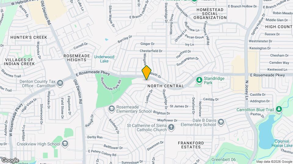 1537 Raleigh Dr Map and Location Details