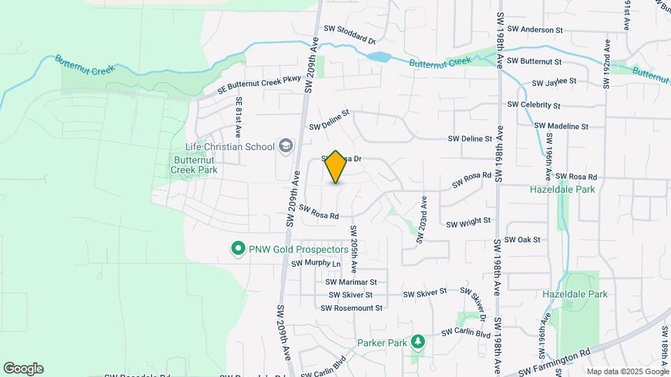 5735 SW 206th Ave Map and Location Details