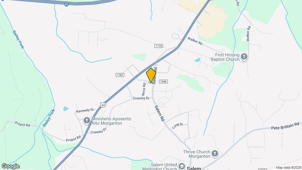 302 Salem Rd Map and Location Details