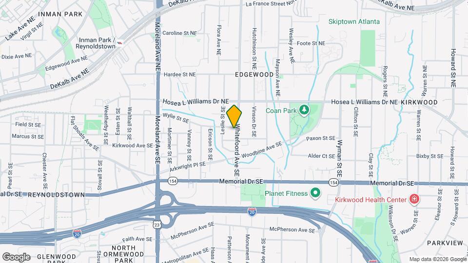 77 Whitefoord Ave SE Mapa y Detalles de la Ubicación