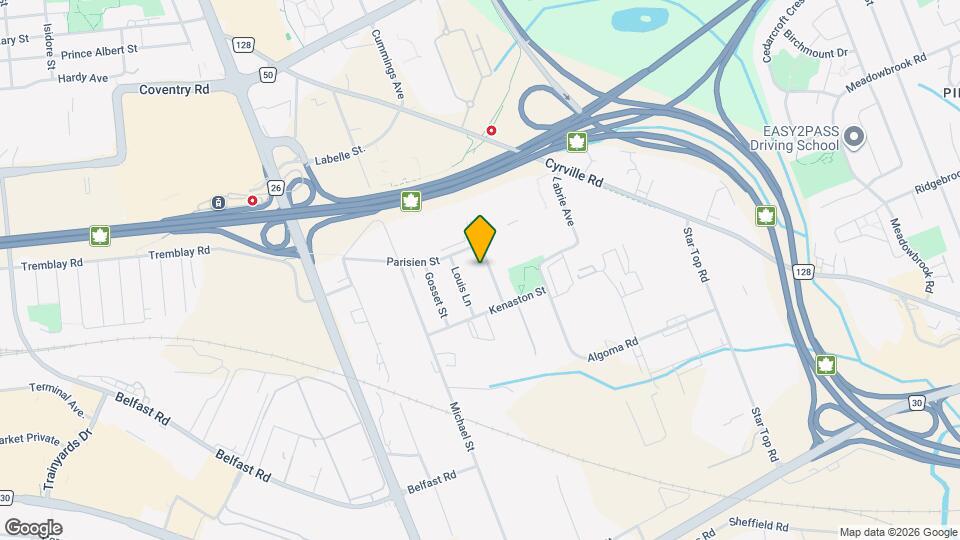 Marvelous Marchand--3 Bed Home for rent Map and Location Details