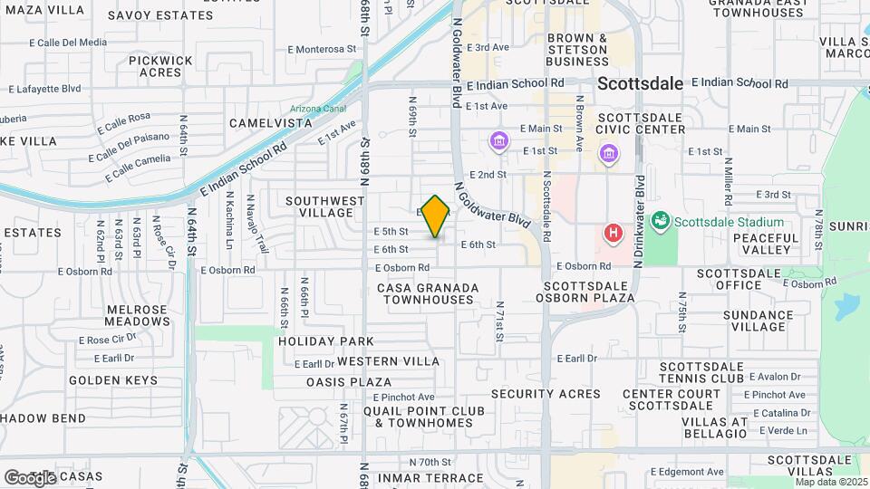 3502 N Supai Way Map and Location Details