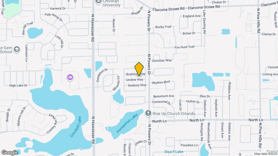 6331 Undine Way Map and Location Details