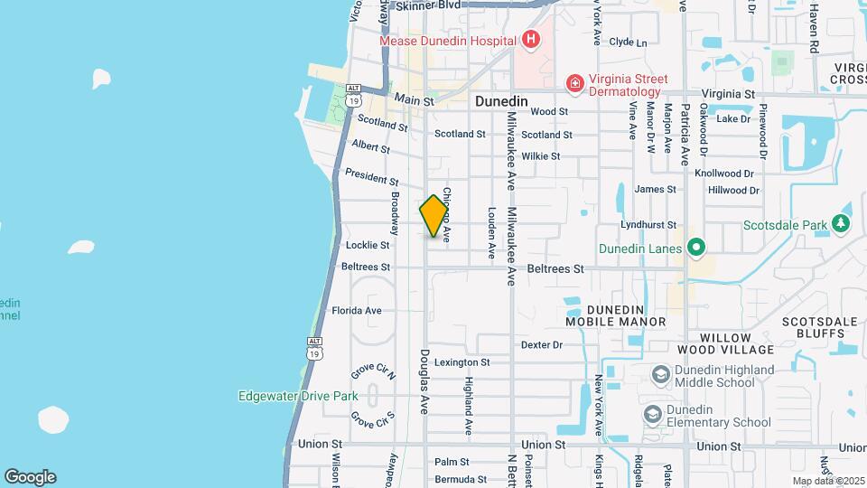 Douglas Apartments Mapa y Detalles de la Ubicación