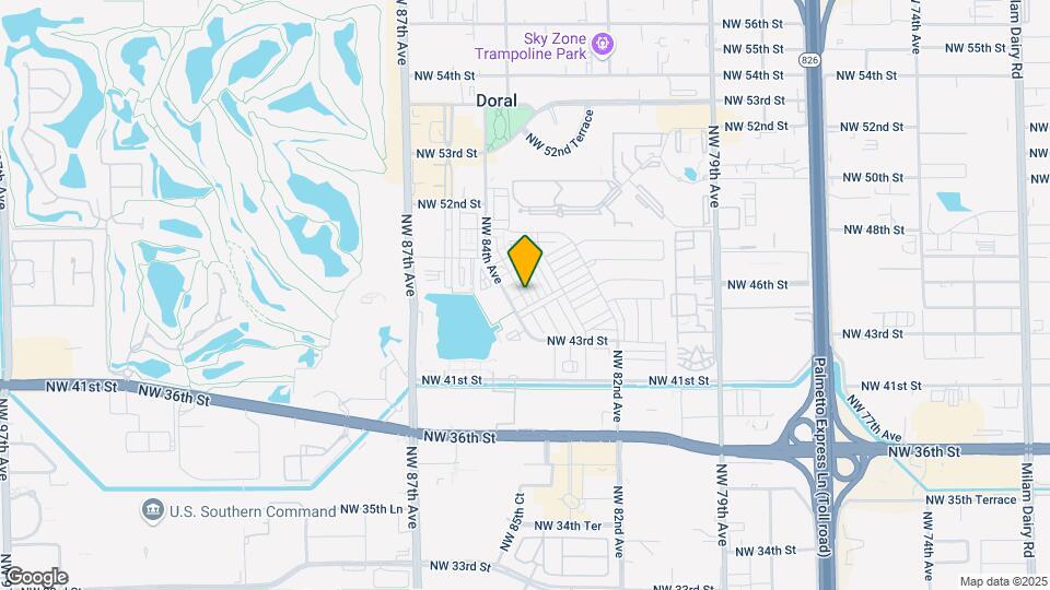 4656 NW 83rd Path Map and Location Details
