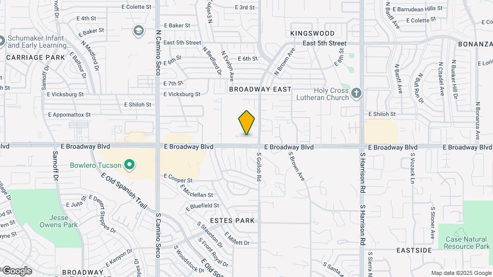 9009 E Broadway Blvd Map and Location Details