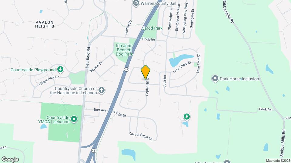 229 Triple Crown Dr Mapa y Detalles de la Ubicación