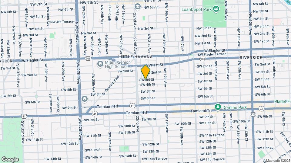 2120 SW 3rd St Map and Location Details