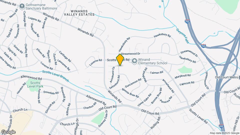 3947 Setonhurst Rd Map and Location Details