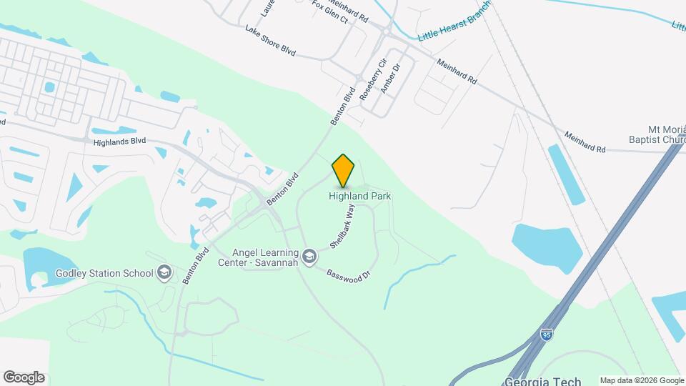 100 Shellbark Way Mapa y Detalles de la Ubicación