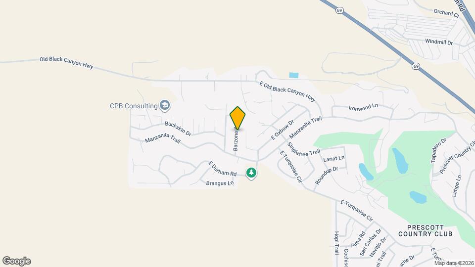 1273 Barzona Ave Map and Location Details