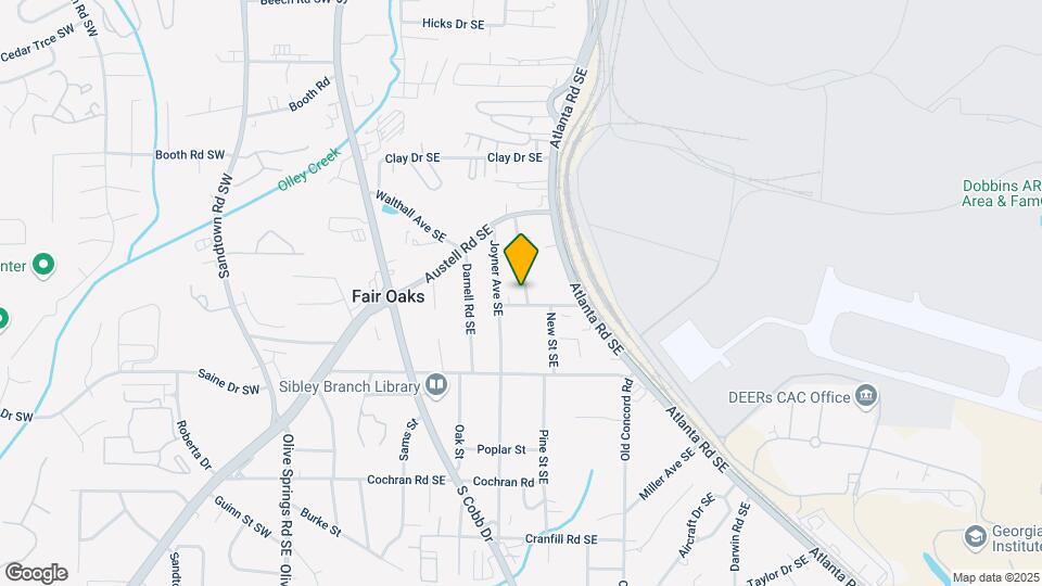 1380-1391 Fair Oaks Ave SE Map and Location Details