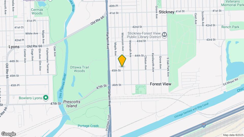 4444 Wisconsin Ave Map and Location Details