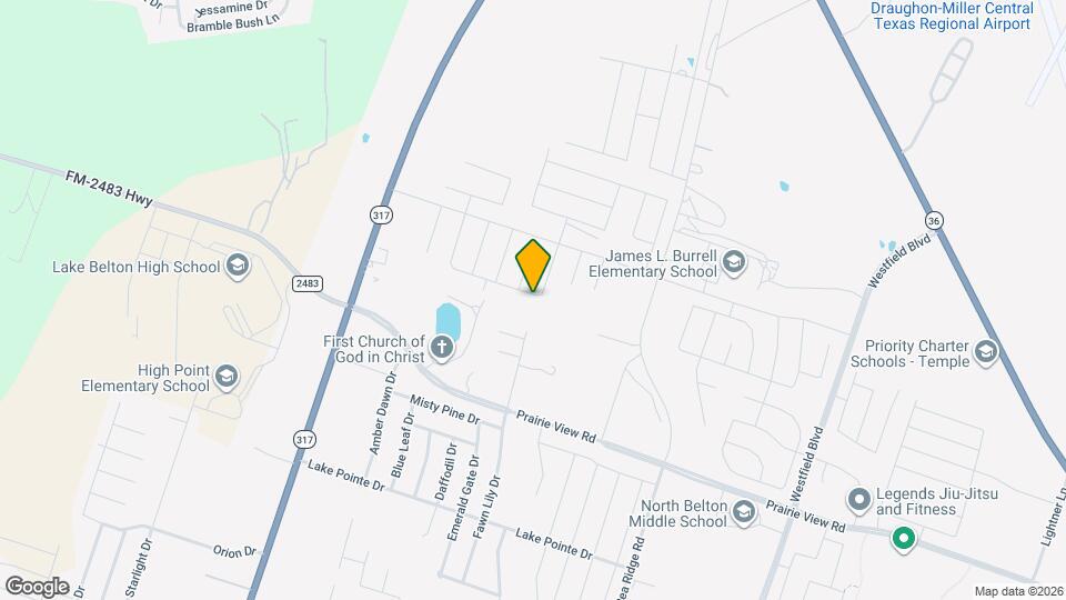 8811 Sassafras St Map and Location Details