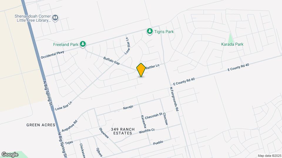 1804 Rattler Ln Map and Location Details