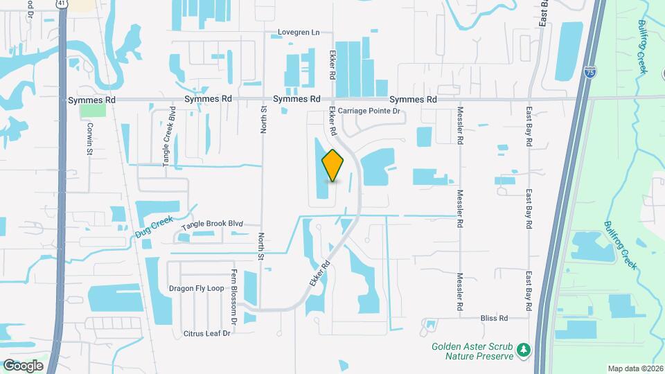 7833 Carriage Pointe Dr Map and Location Details