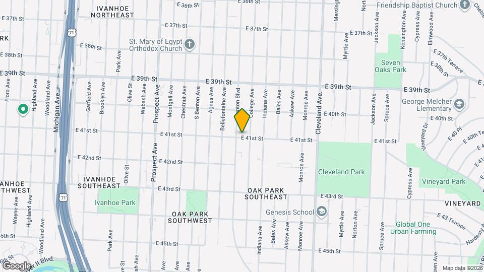 4047 Benton Blvd Map and Location Details