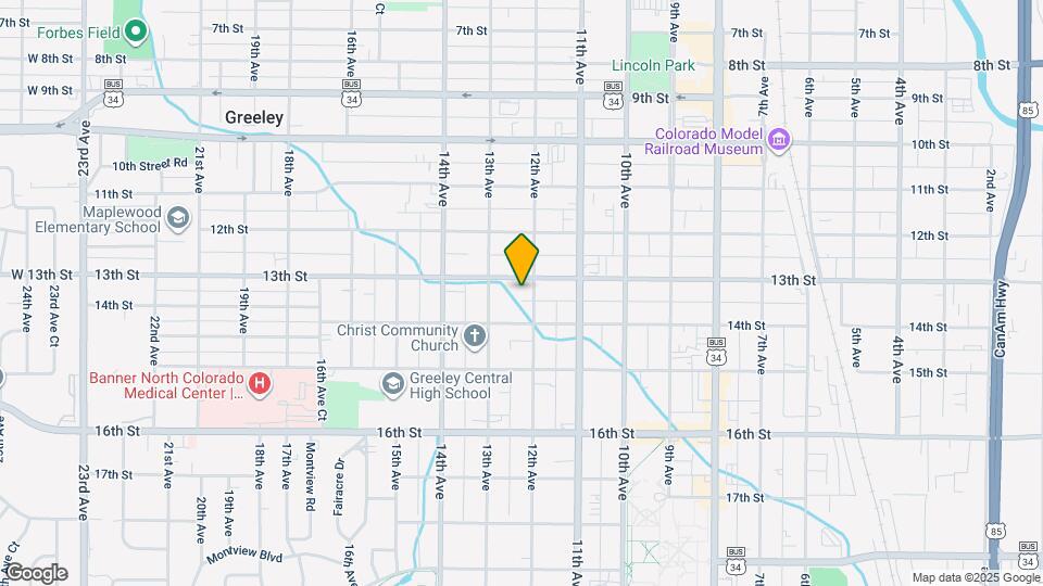 1307 12th Ave Map and Location Details