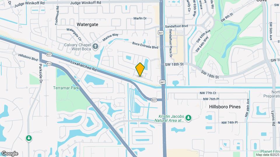 10154 Aqua Vista Way Map and Location Details